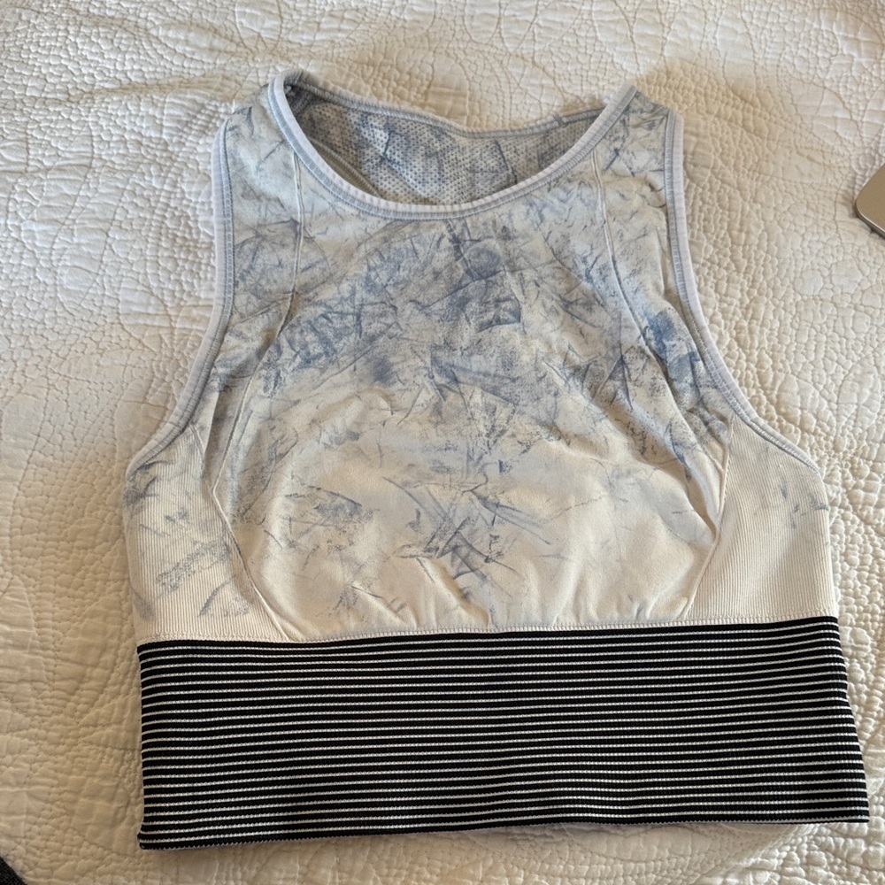 Lululemon Ebb To Train Bra *Wash white/black/luna 4